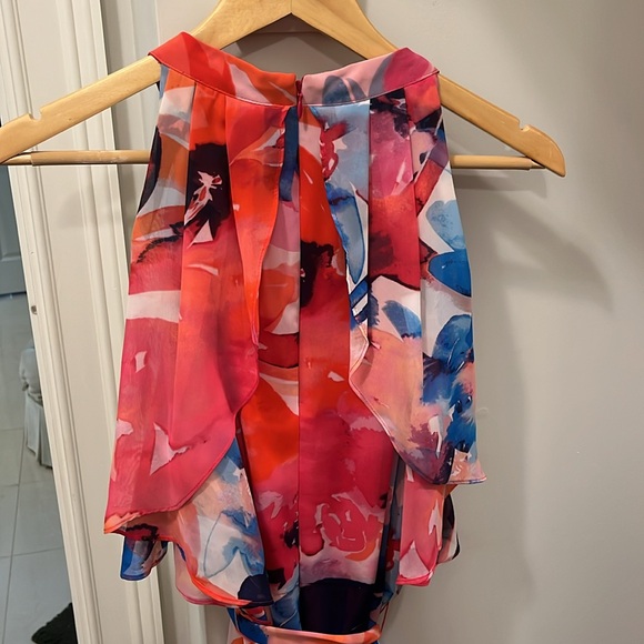 Dress. Eliza J floral print in pink - Picture 9 of 12